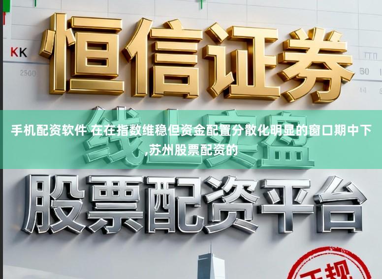 手机配资软件 在在指数维稳但资金配置分散化明显的窗口期中下,苏州股票配资的